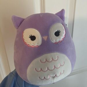 Purple Squishmallow Owl